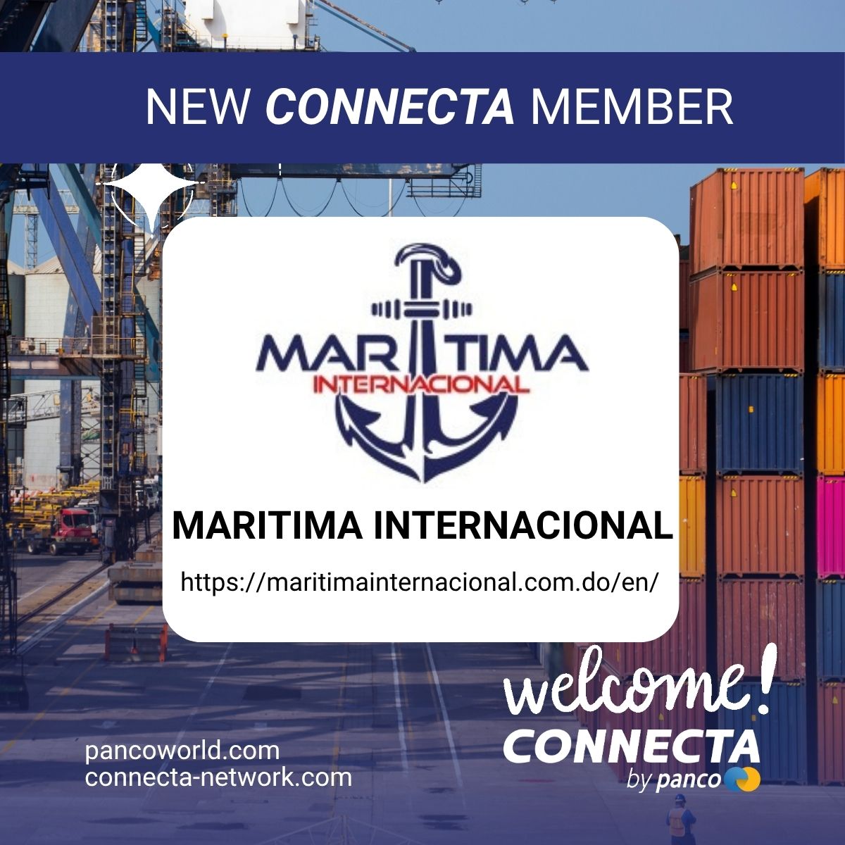 CONNECTA New Member Welcome: MARITIMA INTERNACIONAL, Dominican Republic