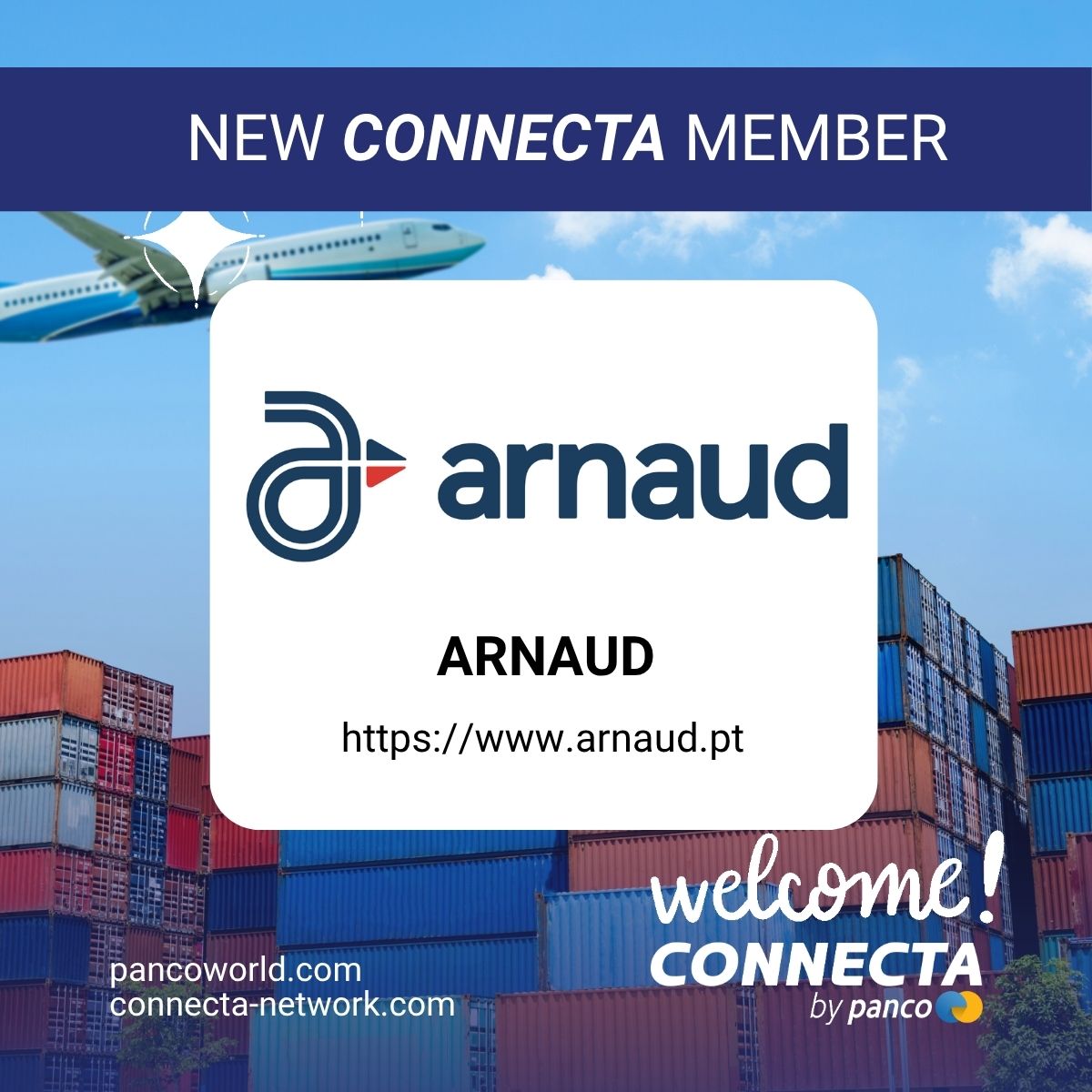 CONNECTA New Members Welcome: ARNAUD, Portugal, Angola, Cape Verde, and Mozambique