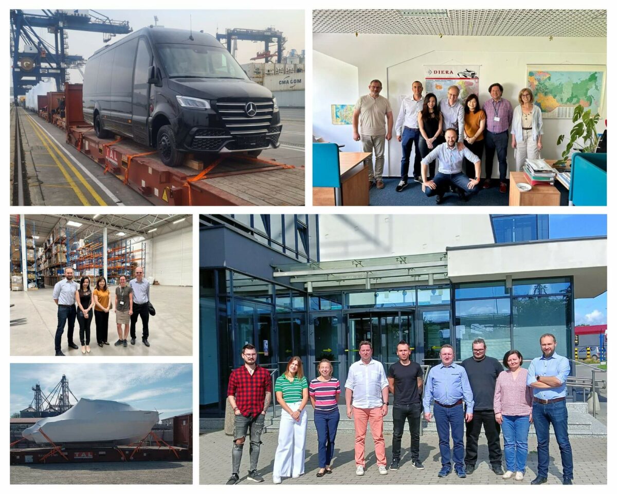 DIERA INTERMODAL (Poland) offers domestic and international forwarding from Warsaw