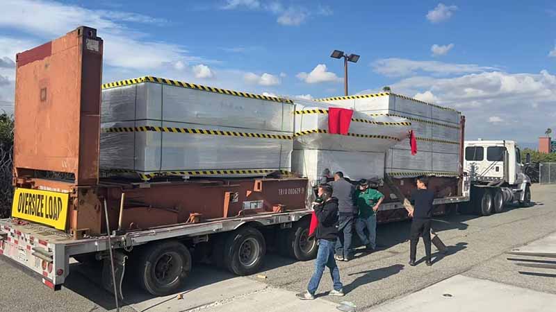 UNITEX (China and Hong Kong) Special Containers Customs Clearance from Shanghai to Los Angeles