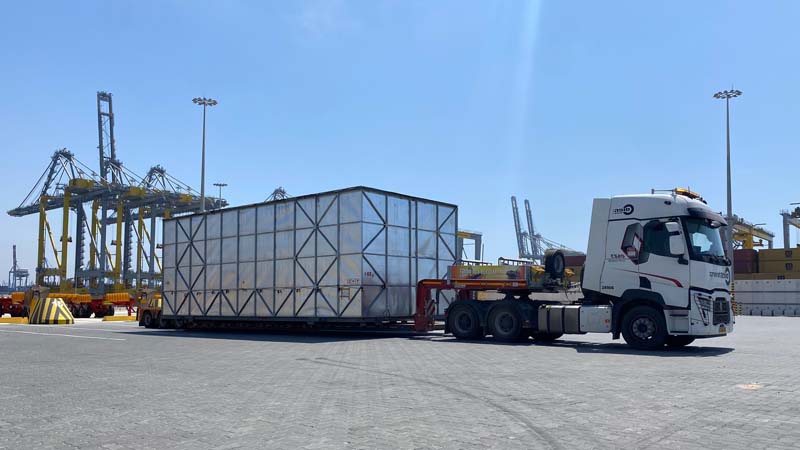 PLASCOW LOGISTICS (Israel) successfully delivers Oversized Unit to Israel's New Ammonia Plant