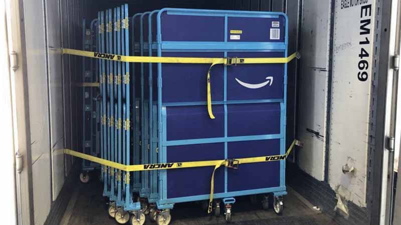 COLBECK & CLARKE (Canada) successfully delivers over 40,000 Amazon Carts from China to Vancouver