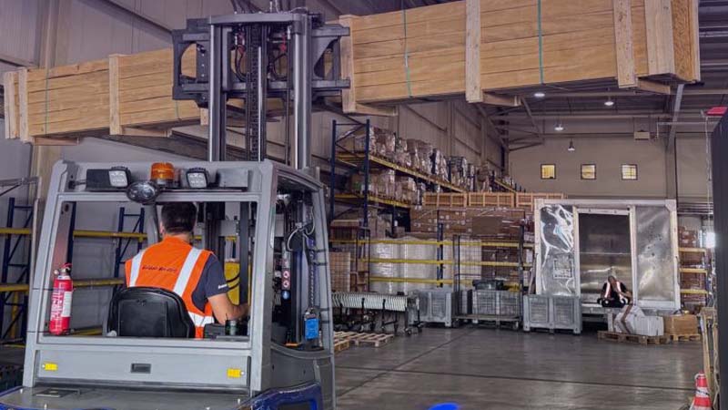 MARINAIR CARGO (Greece) Successfully Manages Air Shipment of Overlength Construction Cargo to India