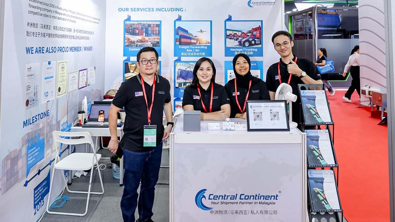CENTRAL CONTINENT (Malaysia) showcases Logistics Excellence During Its Fourth Appearance at CILF Shenzhen 2024