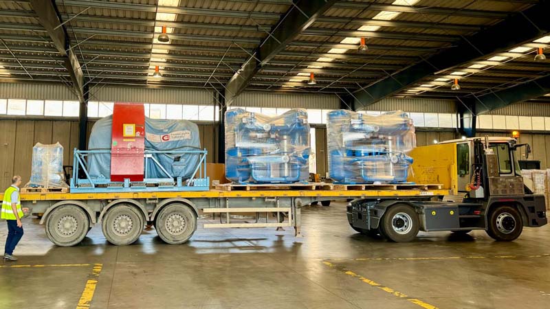 COLBECK & CLARKE (Canada) and GRUPO RONCO (Spain) collaborate for an Air Transport of a 6Tn Power Generation Turbine from Canada to Spain