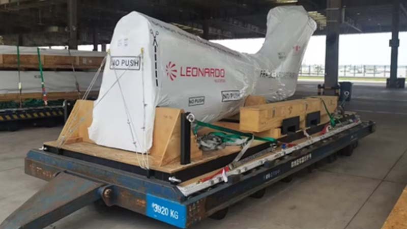 SHENZHEN RSD INTERNATIONAL (China) safely transports $28M Helicopter from Italy to China via Air Charter