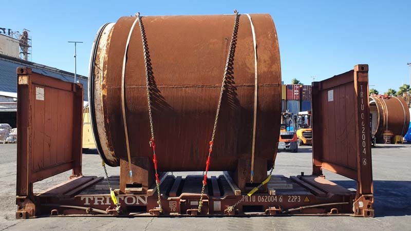 PLASCOW LOGISTICS (Israel) delivers excellence in returning Roadwork Machine Parts from Israel to Spain