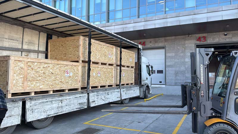 GFT LOGISTICS (Türkiye) completes delivery of 21,500 KG Oversized Cargo from Istanbul to Mumbai