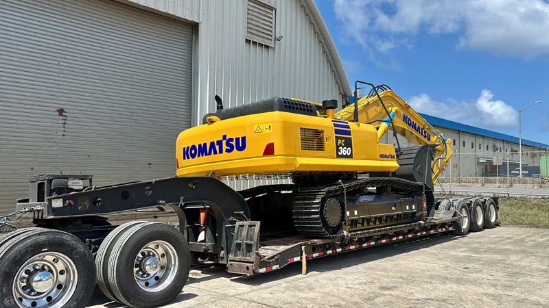GLF LOGISTICA (Panama) appointed by Komatsu for Heavy Machinery Road Exports Across Central America