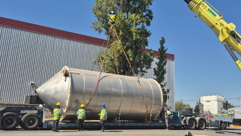 CLP CARGO Y ADUANA (Peru) successfully completes Complex Production Plant Mobilization from Chile to Peru