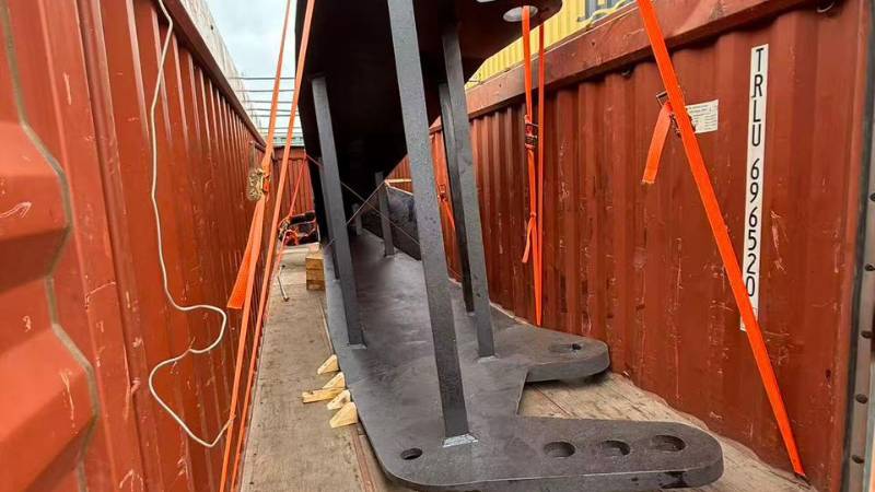 ADL (China) and ASF (Belgium) jointly Shipped Two 40OT Containers of Anchors from Shanghai to Aruba