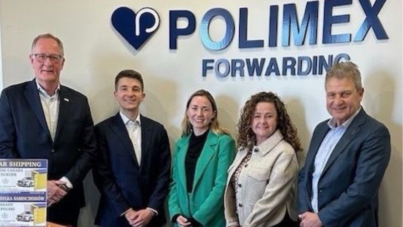 POLIMEX FORWARDING (Canada) hosts EU-Canada Partnership Envoy