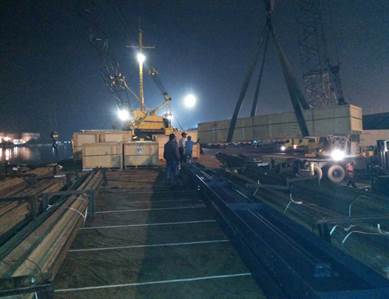IPCC (In Pit Crushing and Conveying) Machine moved from Thailand to Indonesia by ASIA GROW LOGISTICS (Indonesia)