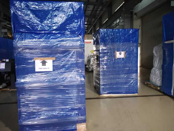 NEW GLOBE (India) moves 12 meter / 7610 Kg machinery by Air Freight
